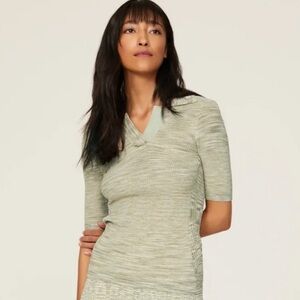 Holzweiler Smooth Knit Top Sage Green